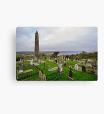 Ardmore Round Tower, County Waterford, Ireland Canvas Print