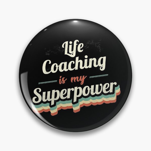 Item preview, Life Coaching is my Superpower  designed and sold by Custom365.