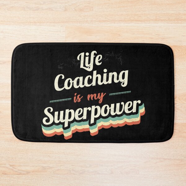 Item preview, Life Coaching is my Superpower  designed and sold by Custom365.
