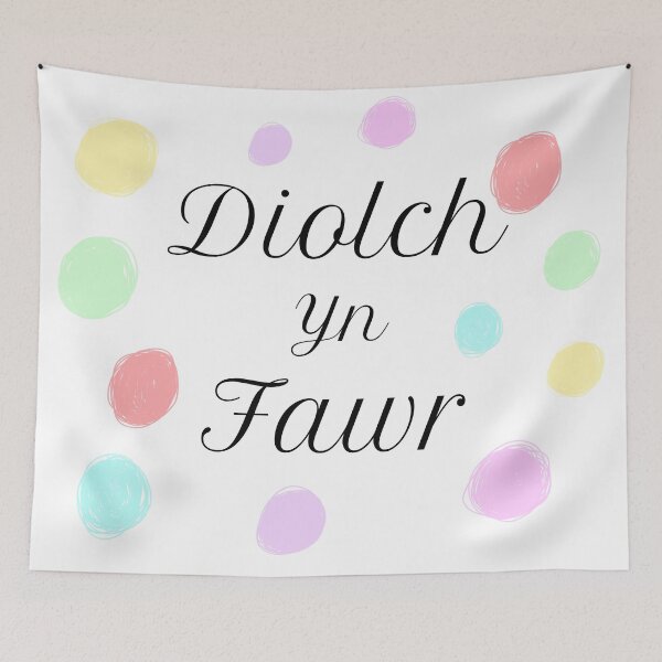 Item preview, Diolch yn Fawr- Thank you designed and sold by MammaPanda.