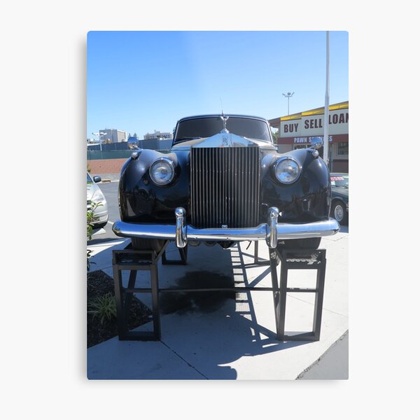 The Rolled Royce Metal Print