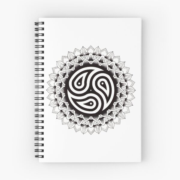 Item preview, Geometric mandala with three drops designed and sold by René Voortwist Pen and Ink art.