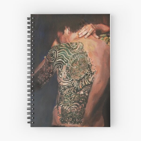 Item preview, Tattooed Man with Troubles designed and sold by scott7four.