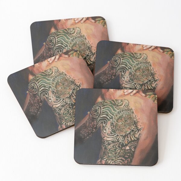 Item preview, Tattooed Man with Troubles designed and sold by scott7four.