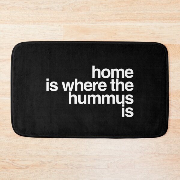 Item preview, Home is Where the Hummus is (White) designed and sold by lillianya.