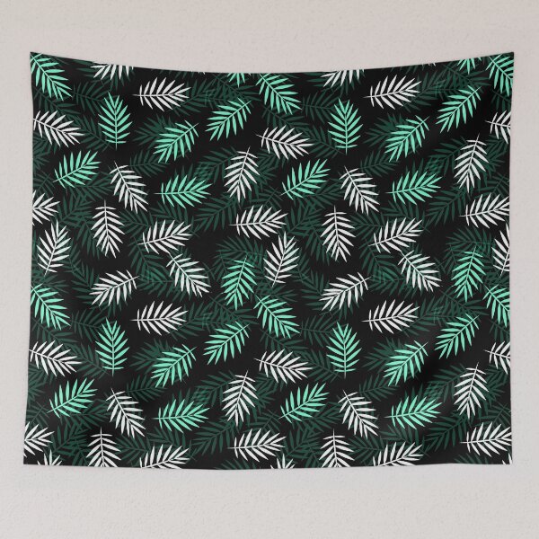 Item preview, Palm Leaves Pattern designed and sold by silverhexagon.