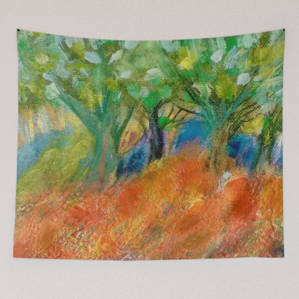 Item preview, Encaustic Hot Wax . Summer in France. designed and sold by Angela Haig-Harrison.