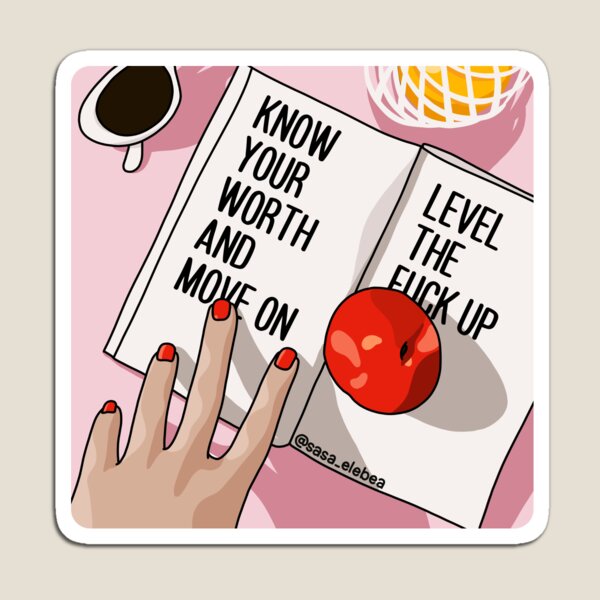 Move on by Sasa Elebea Magnet