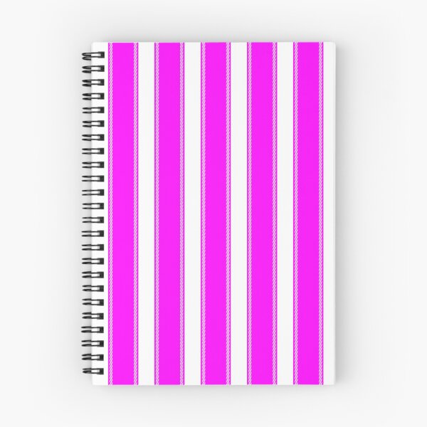 Item preview, Fuchsia Pink and White Striped designed and sold by ArtHanbal.