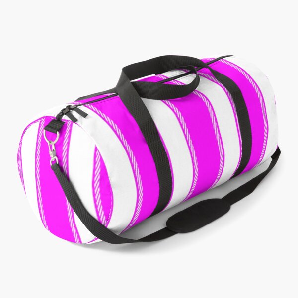 Item preview, Fuchsia Pink and White Striped designed and sold by ArtHanbal.