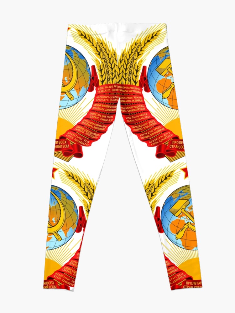 Alternate view of History of the Soviet Union (1927–1953) State Emblem of the Soviet Union Leggings