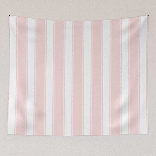 Item preview, Pale Pink and White Striped designed and sold by ArtHanbal.