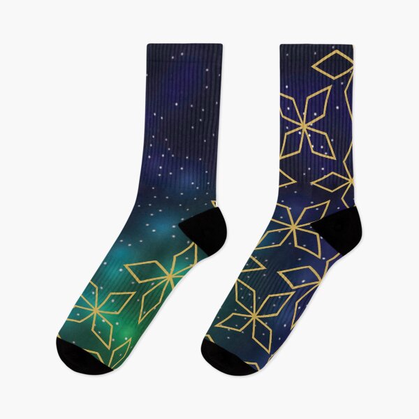 Item preview, Green Geometric Star Galaxy designed and sold by chanzds.