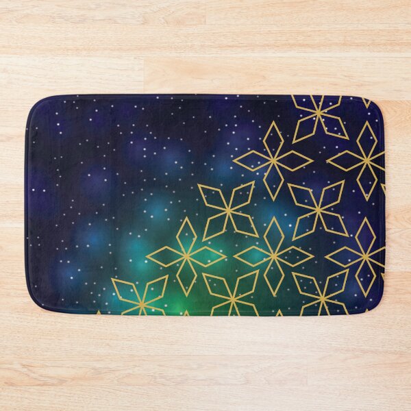 Item preview, Green Geometric Star Galaxy designed and sold by chanzds.