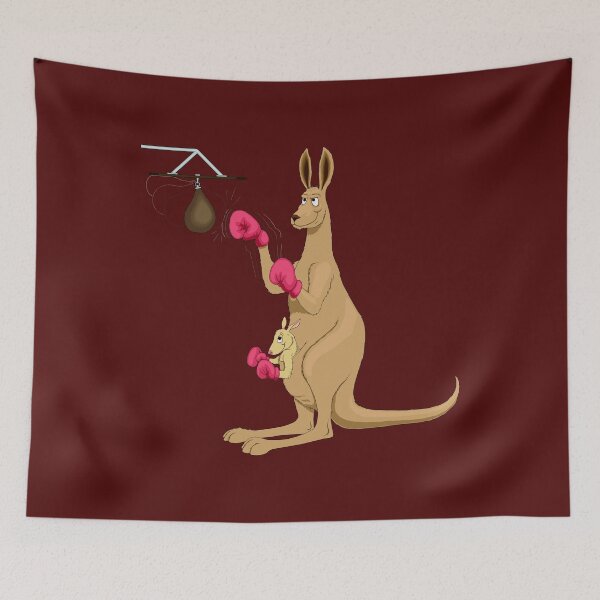 Item preview, BOXING KANGAROO designed and sold by Abdennaim.