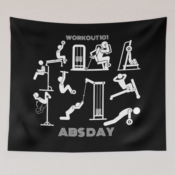 Item preview, Abs Day (Workout 101) designed and sold by BofflingDesigns.