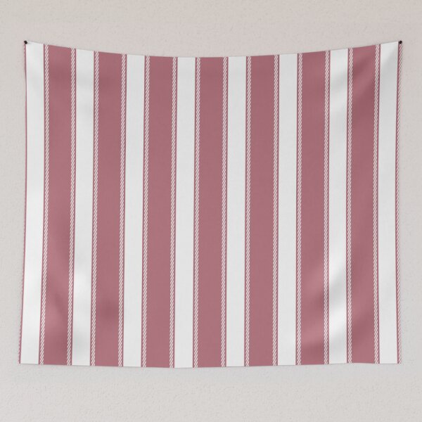 Item preview, Rose gold and White Striped designed and sold by ArtHanbal.
