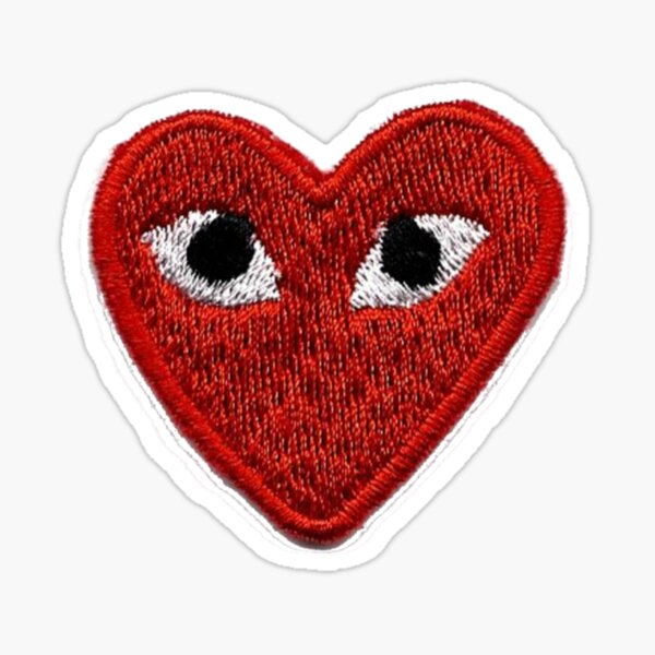 red cdg heart