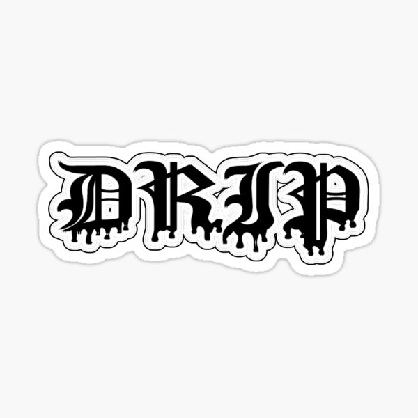 Cool fonts drip