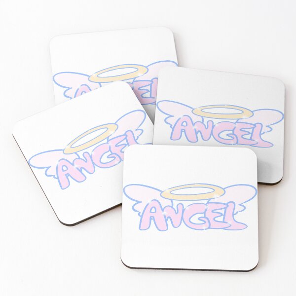 Item preview, Angel Wings and Halo (pink and blue) designed and sold by gross-girl99.