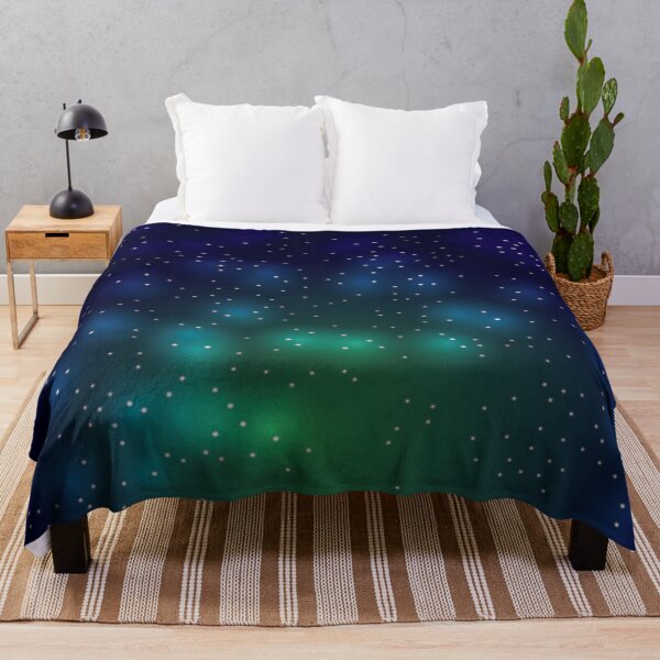 Item preview, Green Glowing Galaxy Night Sky designed and sold by chanzds.