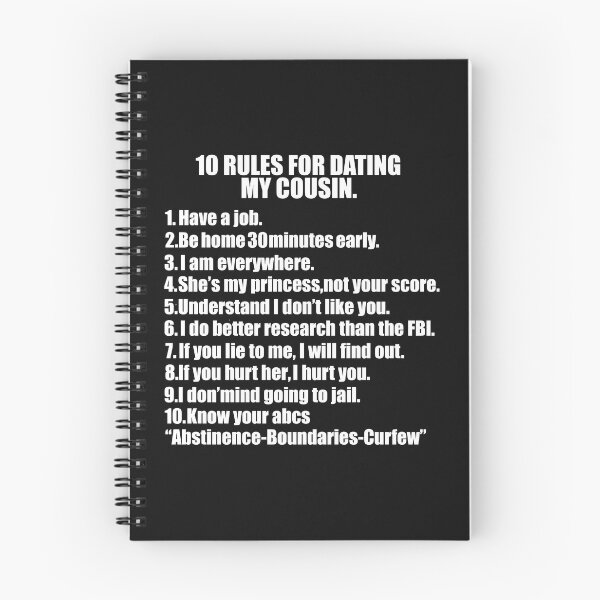Item preview, 10 rules for dating my Cousin Protective Cousin designed and sold by losttribe.