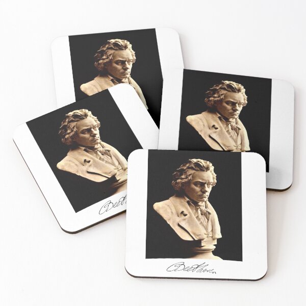 Item preview, Beethoven Signature Portrait designed and sold by stayfree101.