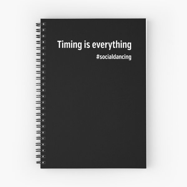 Item preview, Timing is everything #socialdancing designed and sold by NaughtyGoose.