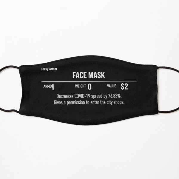 Skyrim Face Mask Mask by hipstuff