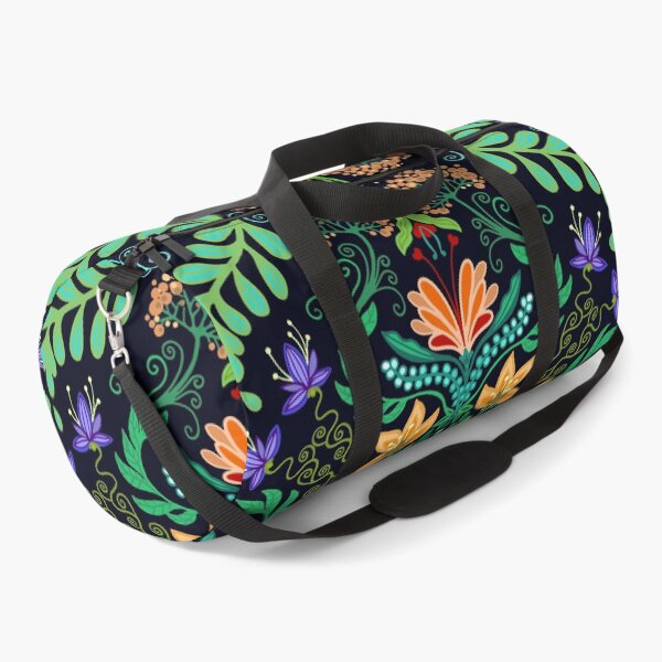 Item preview, Flower garden at night mandala designed and sold by MandalaSpirit.