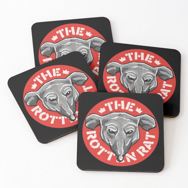 Item preview, The Rotten Rat Emblem designed and sold by Beepymallow.