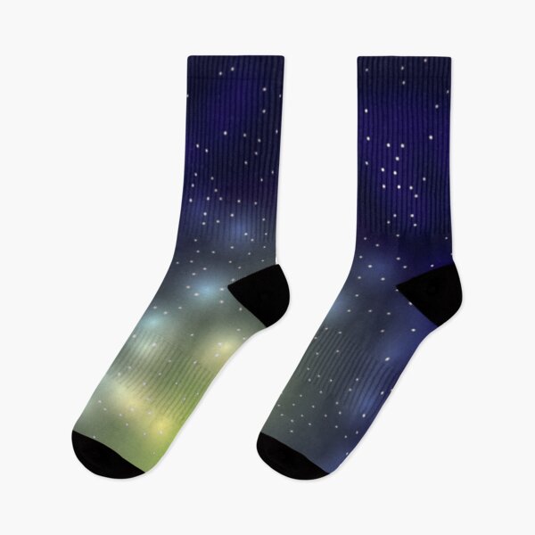 Item preview, Yellow Glowing Galaxy Starry Night Sky designed and sold by chanzds.