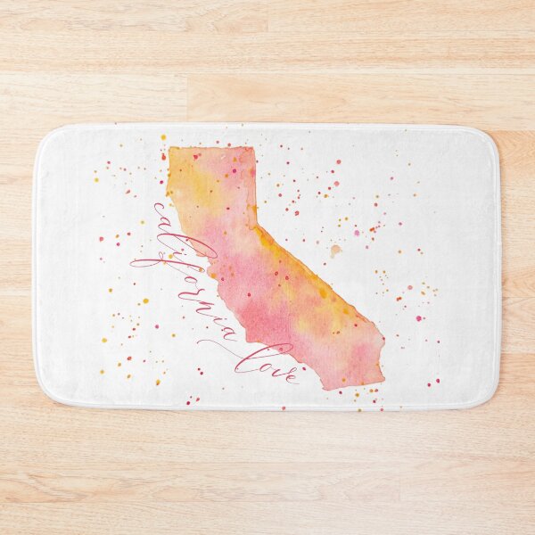 Item preview, California Love Watercolor Illustration designed and sold by CappCreative.