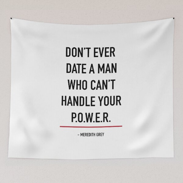 Item preview, Don't ever date a man who can't handle your power designed and sold by itscami.