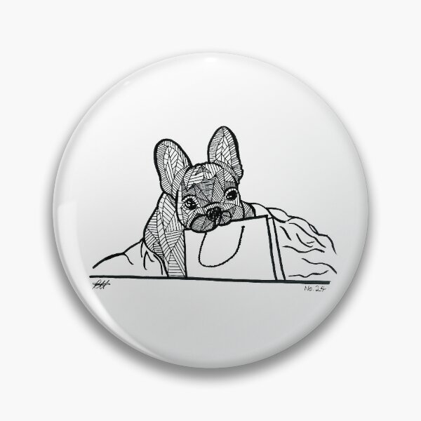 Artikelvorschau, Französischer Bulldoggen-Welpe entworfen und verkauft von georgieartist.