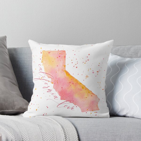 Item preview, California Love Watercolor Illustration designed and sold by CappCreative.