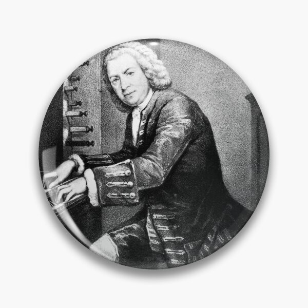Artikelvorschau, Bach Signatur Porträt entworfen und verkauft von stayfree101.