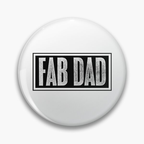 Item preview, Fab Dad Letterpress Slogan designed and sold by RLYRetro.