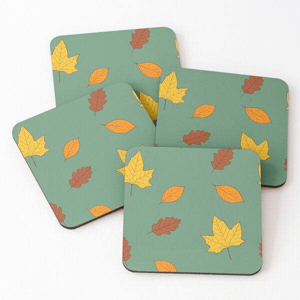 Item preview, fall leaves pattern designed and sold by ImagineKaye.