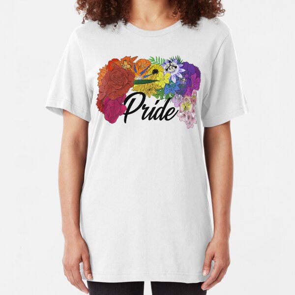 Pride flower edition Slim Fit T-Shirt