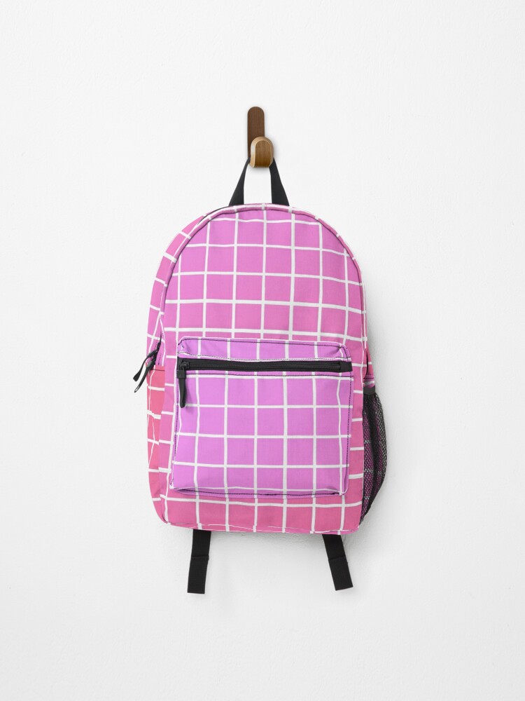 vaporwave gradient on a white grid backpack by jatiiwkeh redbubble vaporwave gradient on a white grid backpack by jatiiwkeh redbubble