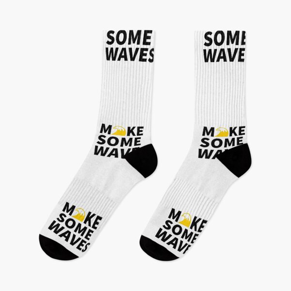 Item preview, MAKE SOME WAVES - YELLOW - PADDLE SURF - SURF - SUP - SURFING -SURF LIFE  designed and sold by Tropical Blood.
