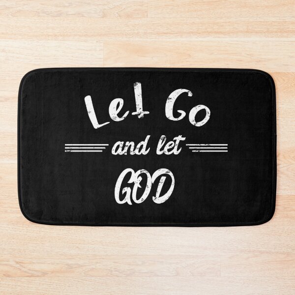 Item preview, Let Go and Let God - distressed grunge effect designed and sold by JodyzDesigns.