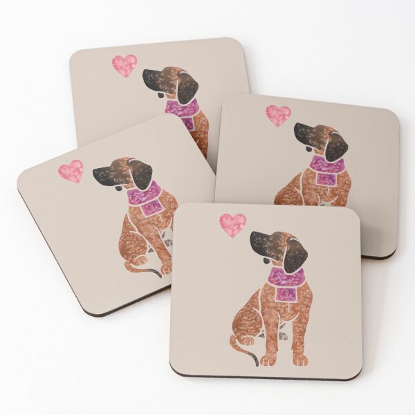 Item preview, Watercolour Bavarian Mountain Hound designed and sold by animalartbyjess.