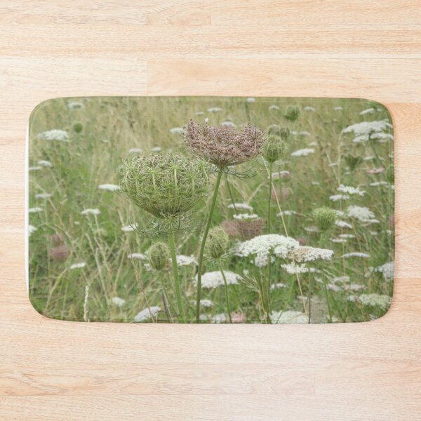Item preview, Wild carrots in the grass wildflowers designed and sold by ThePoodleandCo.