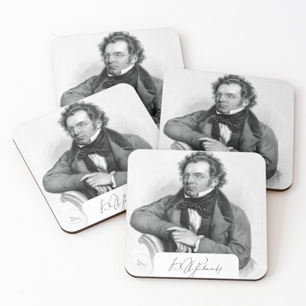 Item preview, Schubert Signature Portrait designed and sold by stayfree101.