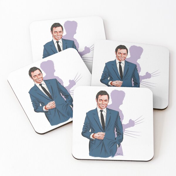 Item preview, Hugh Jackman - An illustration by Paul Cemmick designed and sold by TIGERDAVER.