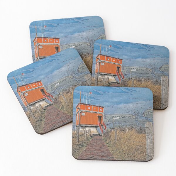 Item preview, Langeoog with lifeboat station designed and sold by Pioooh.