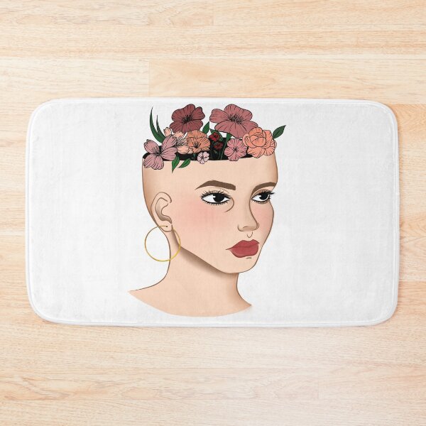 Item preview, Mind of flowers, girl  designed and sold by WAVE Store.