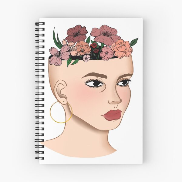 Item preview, Mind of flowers, girl  designed and sold by WAVE Store.